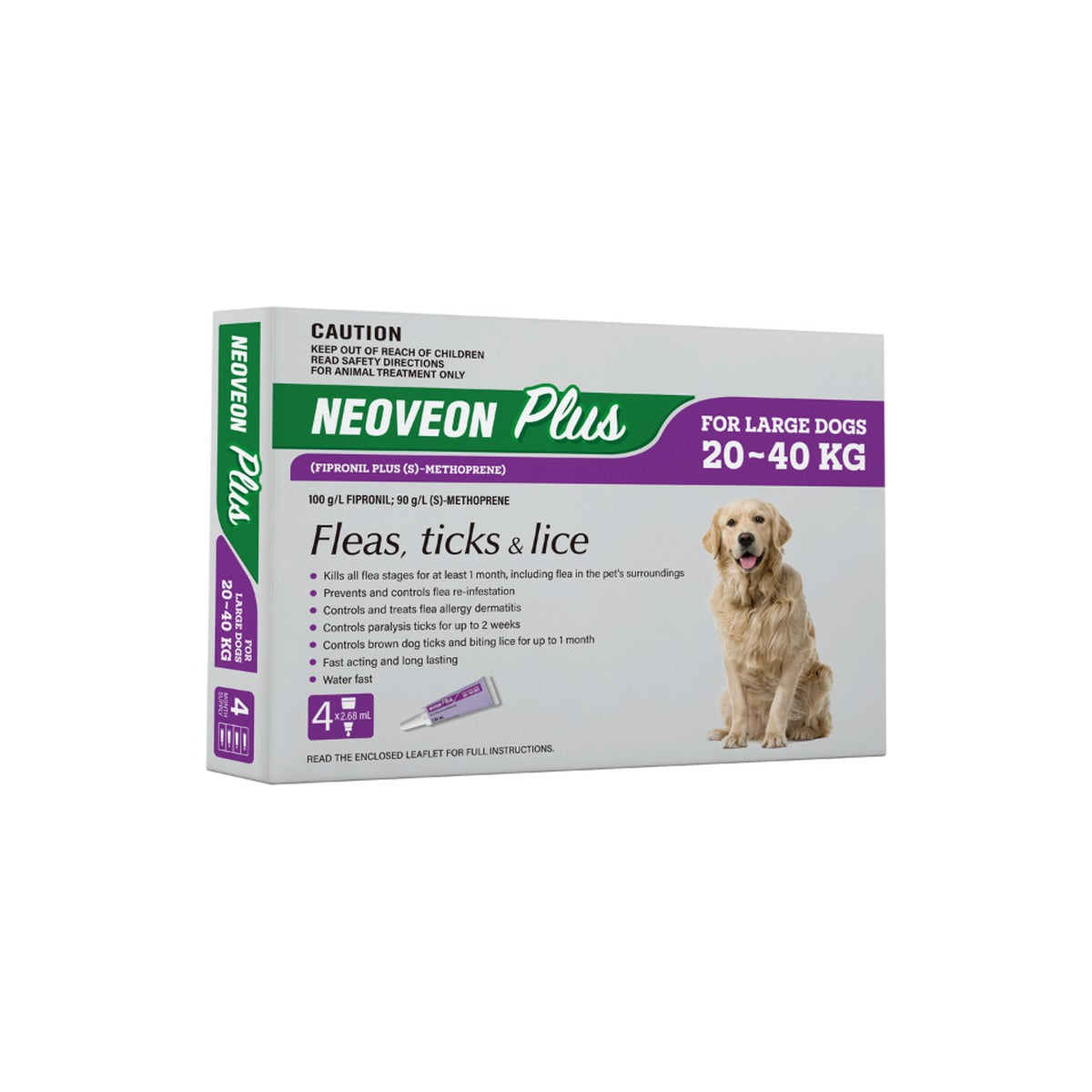 Neoveon Plus For Large Dogs 44.1 - 88.1lbs – front of pack