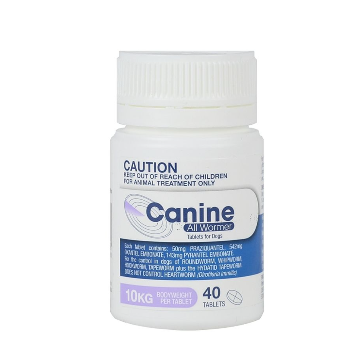 Canine Dewormer Tablets For Dogs 10kg