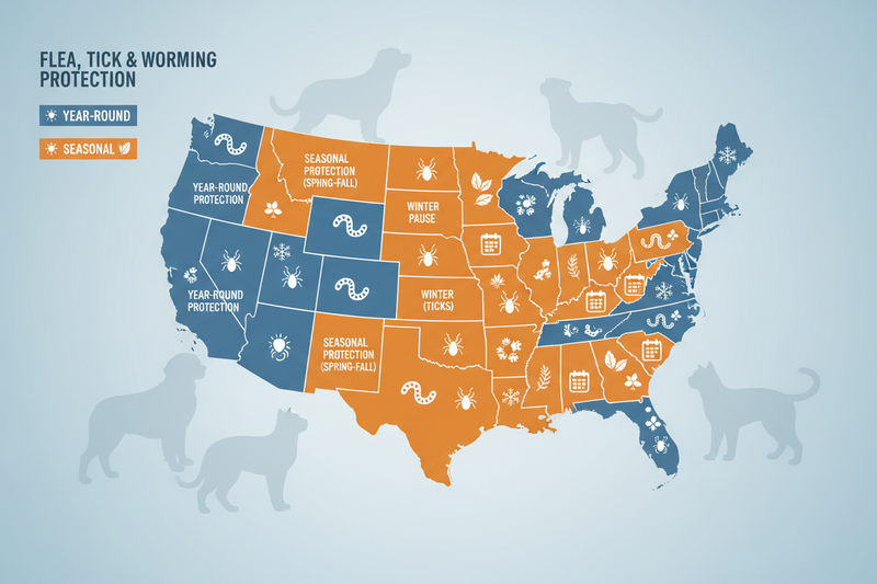 Flea & Tick Season by State: 2026 Pet Safety Guide