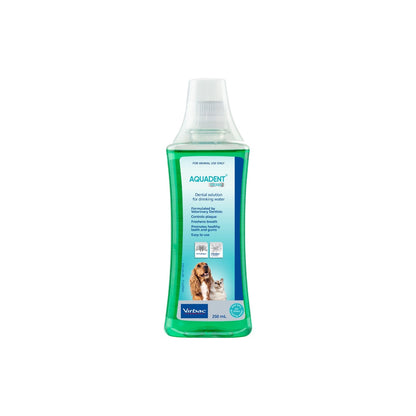 AQUADENT FR3SH Water Additive for Dogs Cats 250ml – front of pack – front of pack