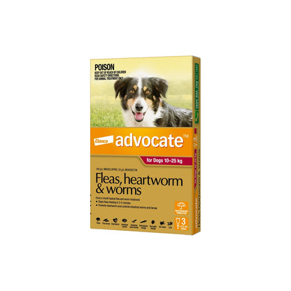Advocate Spot-On For Dogs 20.1-55 lbs 10-25kg – front of pack – front of pack
