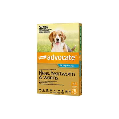 Advocate Spot-On For Dogs 9.1-20 lbs 4-10kg – front of pack – front of pack