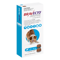Bravecto Chews For Dogs 44-88lbs (20-40kg)