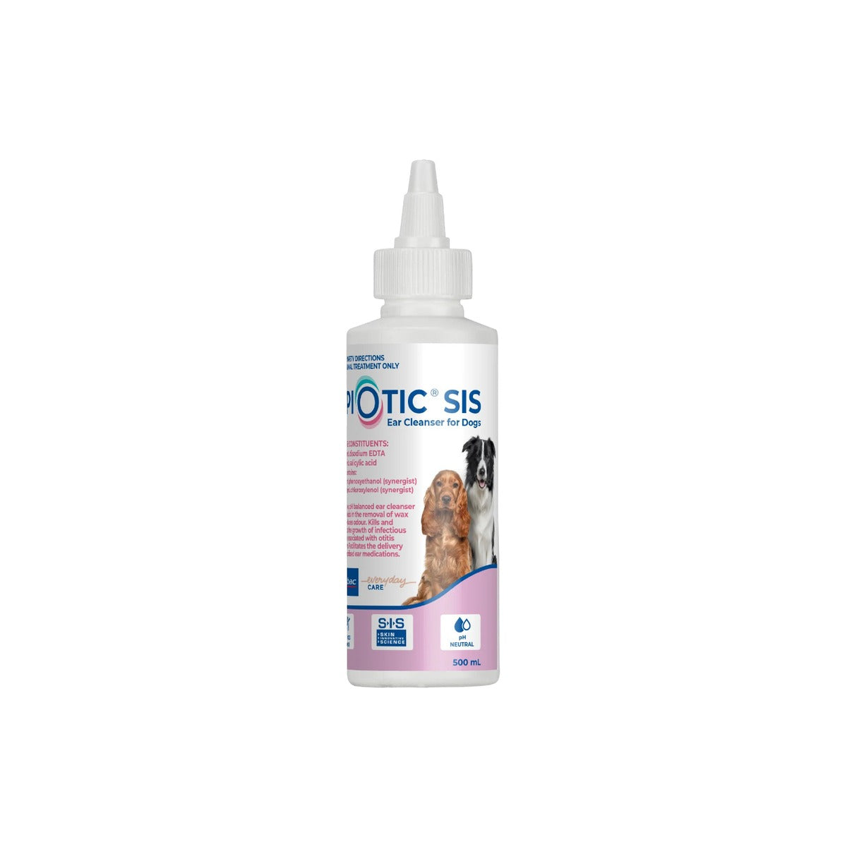 EPIOTIC SIS Ear Cleaner 500ml – front of pack – front of pack
