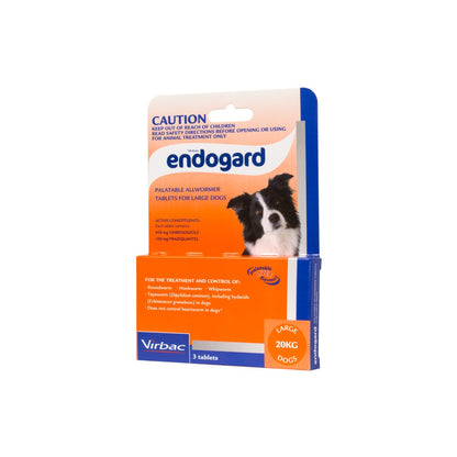 Endogard Large Dogs 20kg – front of pack – front of pack