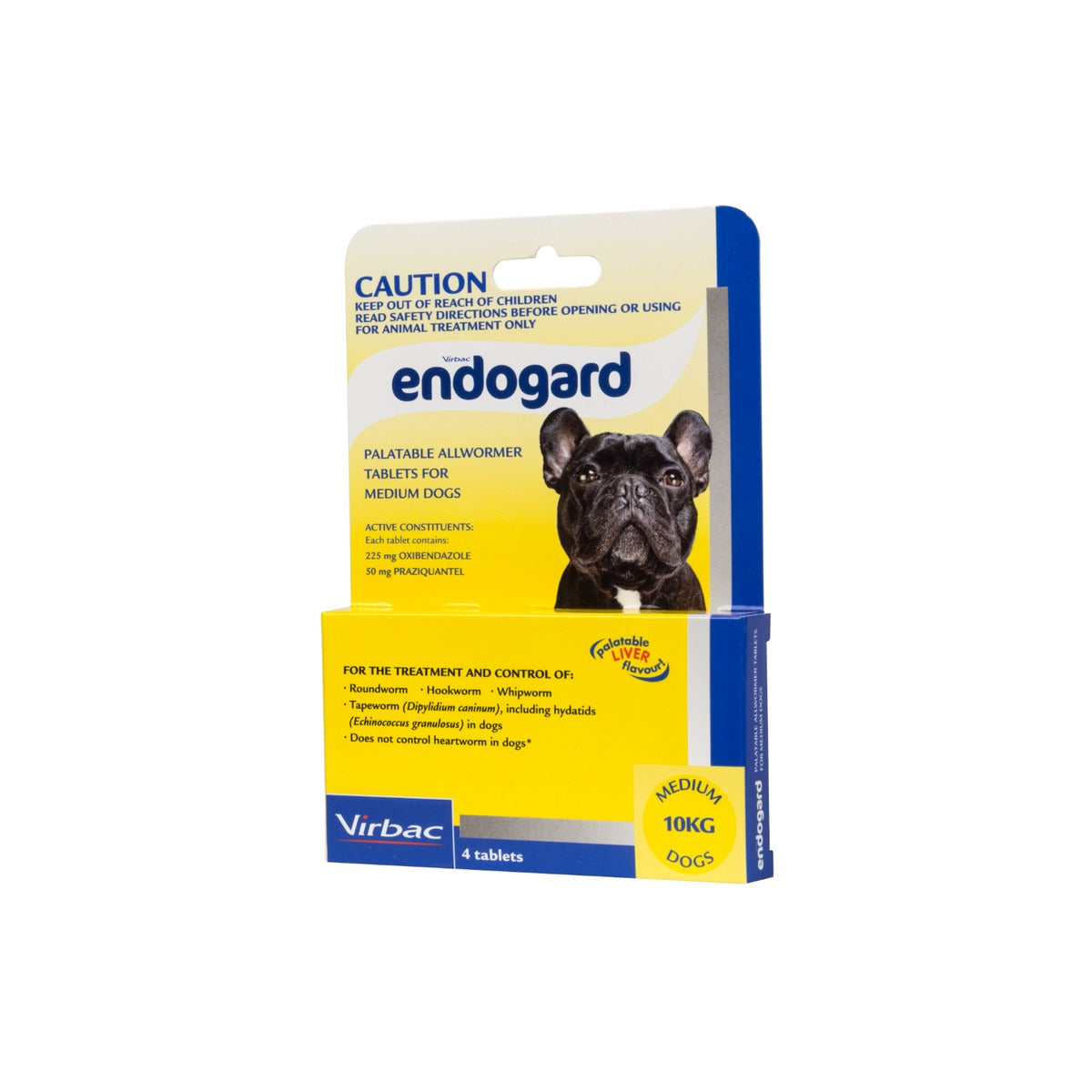Endogard Medium Dogs 10kg – front of pack – front of pack