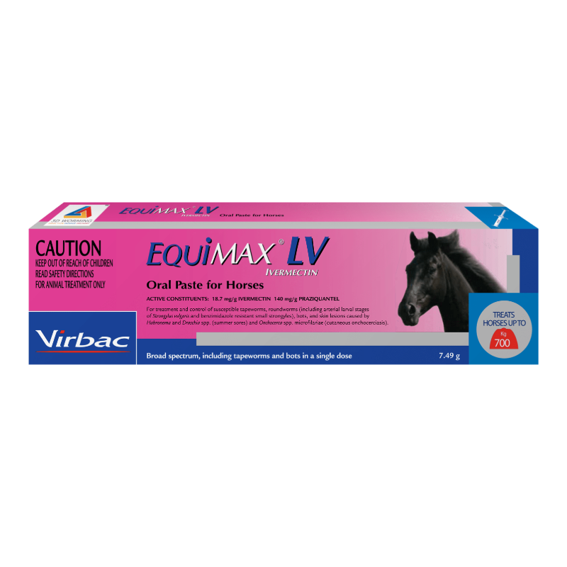 Virbac Horse Health EQUIMAX® LV Oral Paste For Horses