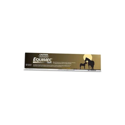 Equimec Plus Tape Paste 15g – front of pack – front of pack