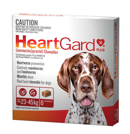 HeartGard Plus for Large Dogs 51-100 lbs – monthly heartworm and worm prevention chewable