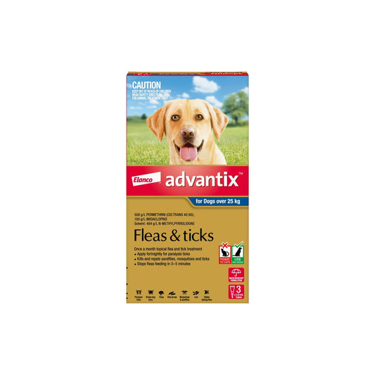 K9 Advantix For Dogs Over 121 lbs 25kg up – front of pack – front of pack