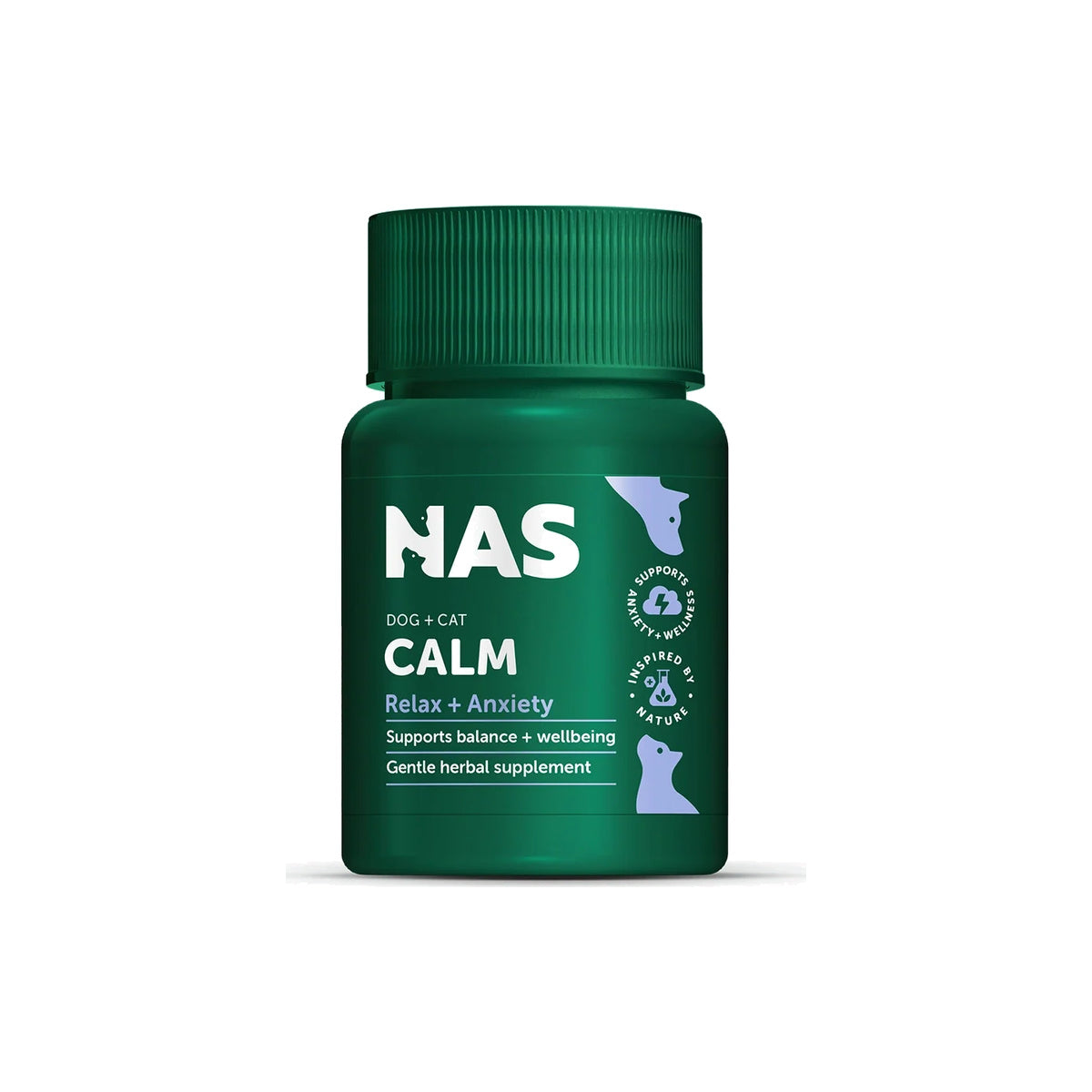 NAS Calm Tablets for Dogs & Cats – front of pack
