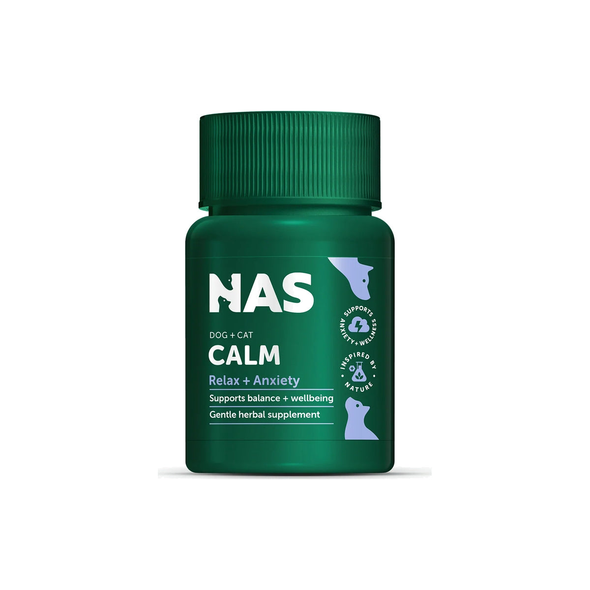 NAS Calm Tablets for Dogs & Cats – front of pack