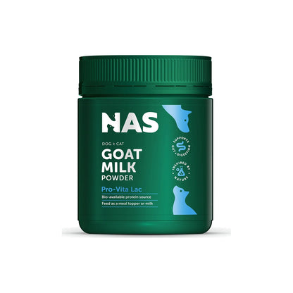 NAS Goat Milk Powder for Dogs & Cats – front of pack