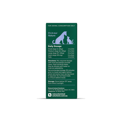 NAS TravelEze for Dogs & Cats – back of pack