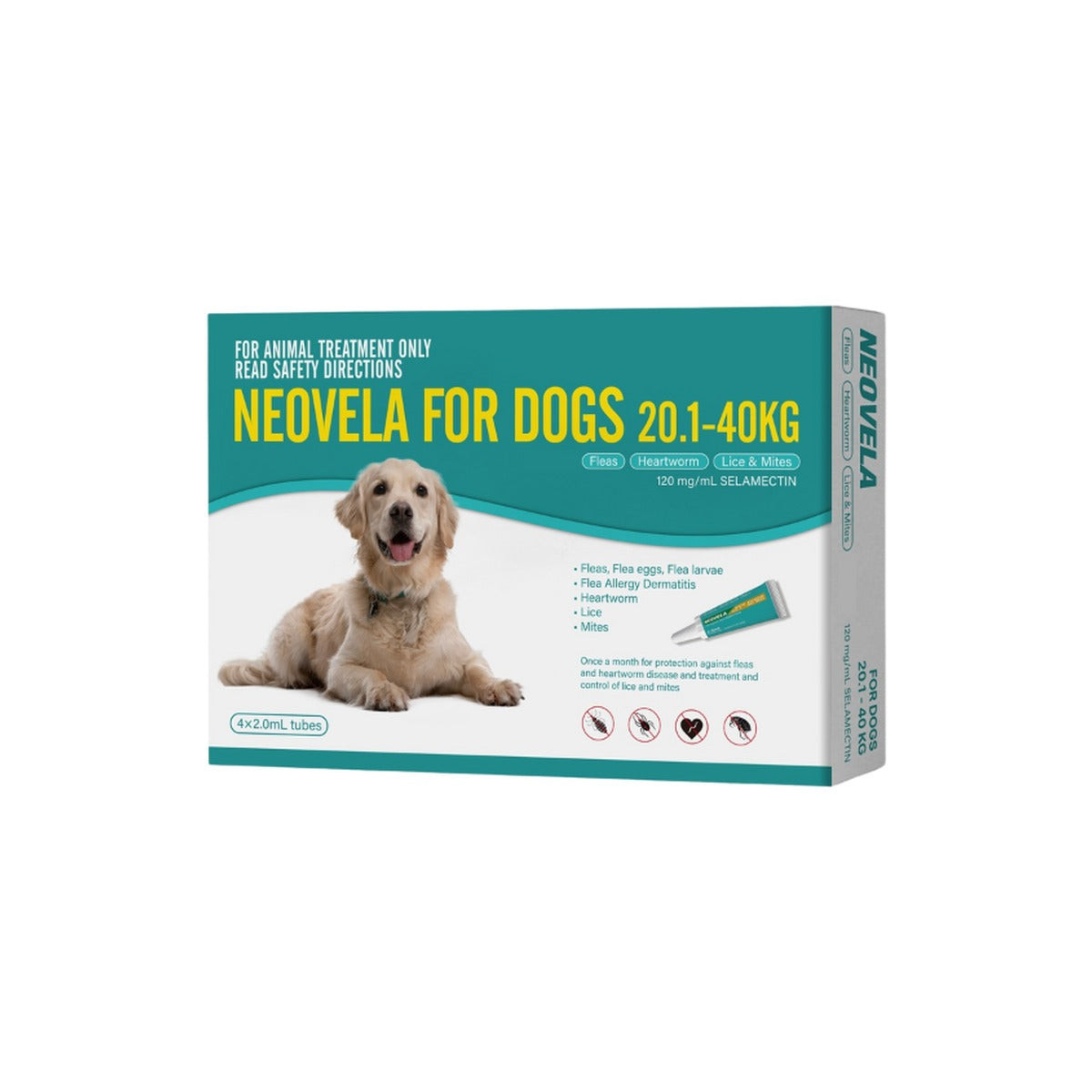 Neovela For XLarge Dogs 44.3 - 88.2lbs Green – front of pack – front of pack