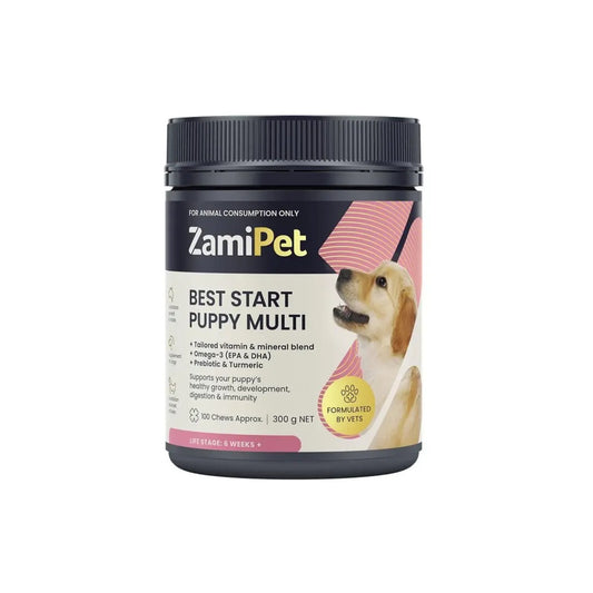Zamipet Best Start Puppy Multi 60pk – front of pack – front of pack