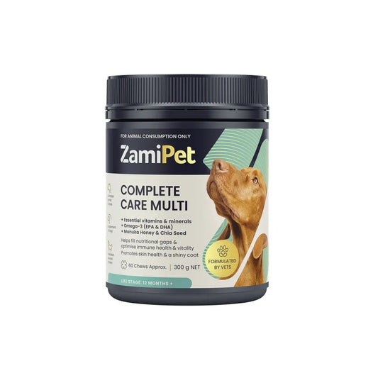 Zamipet Complete Care Multi 60pk – front of pack – front of pack