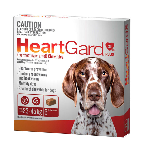 For Dogs 51 100 Lbs Heartgard Plus Dewormer Wormer Heartworm - Main Image