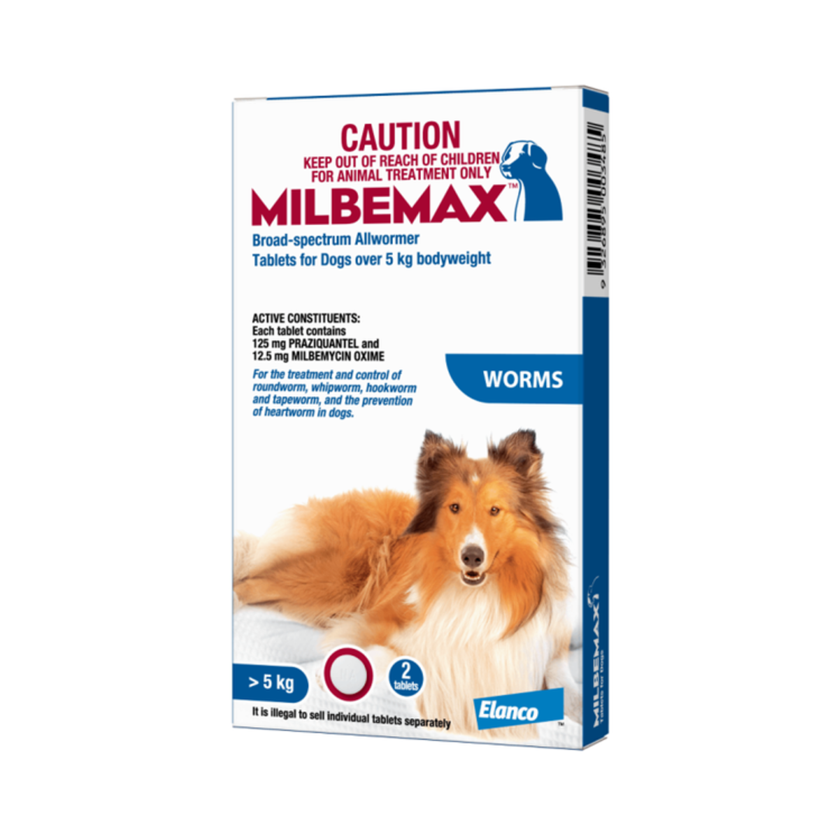 Milbemax for dogs over 5kg