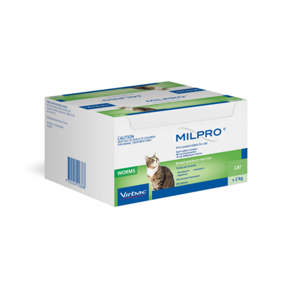 Milpro Broard Spectrum Allwormer For Cats 4.4-17.6lbs