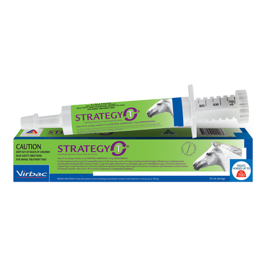 Strategy-T Broad Spectrum Horse Wormer Paste by Virbac