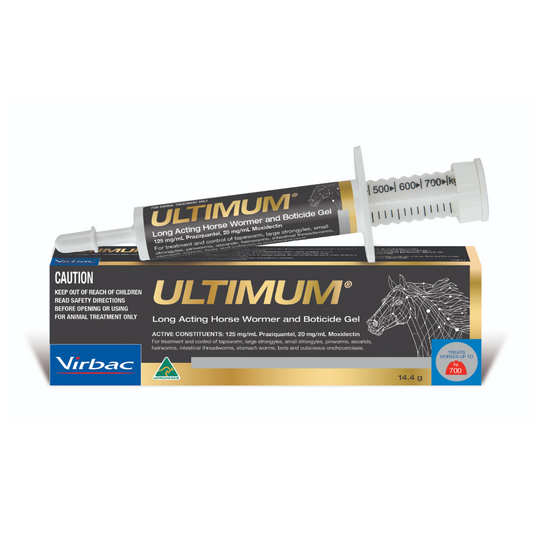 Ultimum Long-Acting Horse Wormer & Boticide Gel by Virbac
